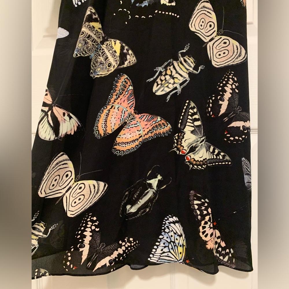 Reiss Lita Twist Front Butterfly Dress - Picture 10 of 11
